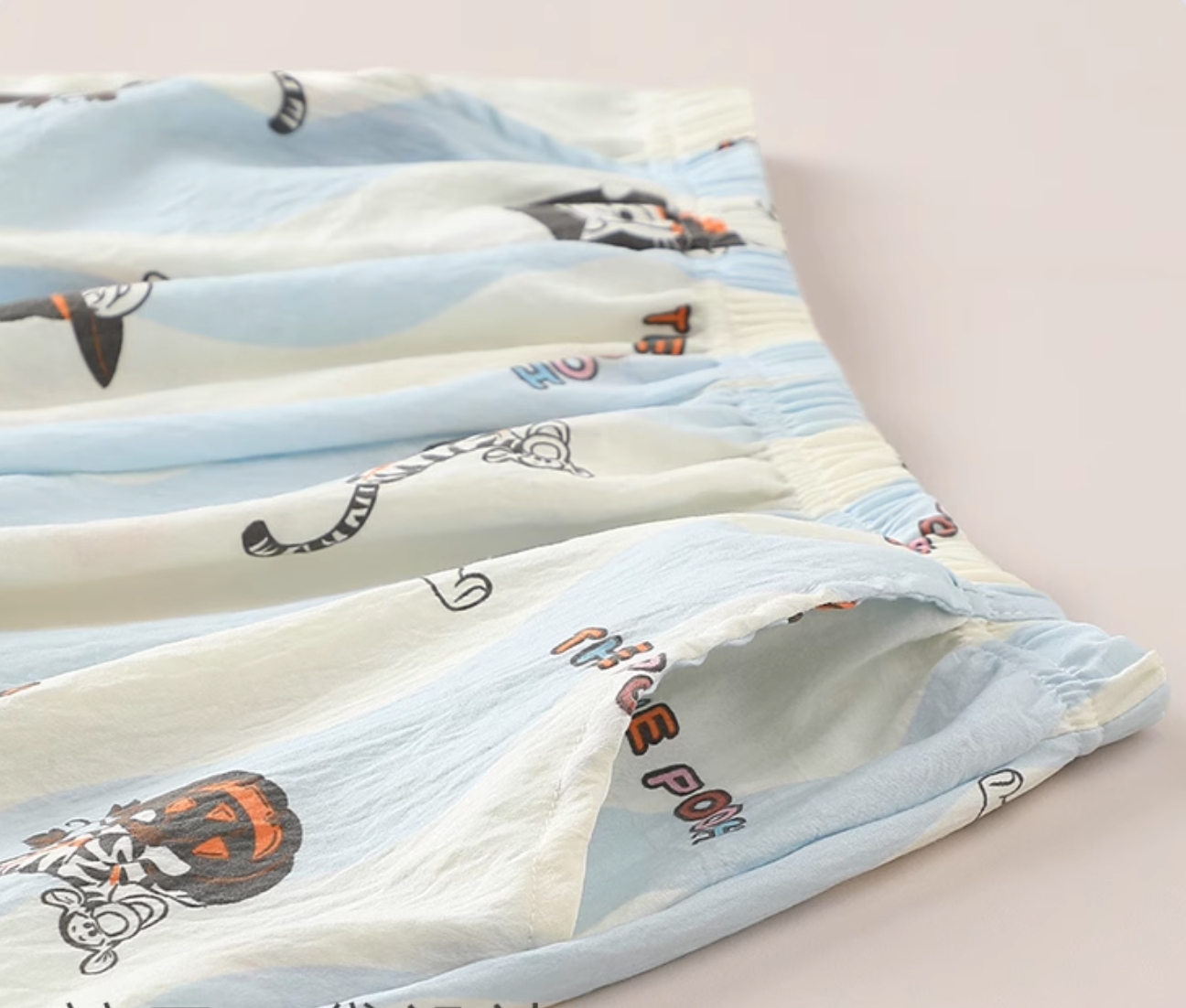 Pooh Bear Long Sleeve Pajama Set for Women – Cute & Soft Spring/Summer Loungewear | Wearable Outdoors